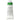 Un tube d'encre taille douce vert moyen Charbonnel, sur fond blanc