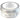 Un pot d’encre taille douce blanc de neige rs Charbonnel sur fond blanc